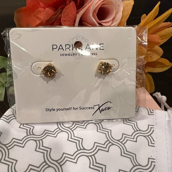 Limited Edition Colorado Topaz Impression Earrings (Park Lane Jewelry) - Picture 2 of 3